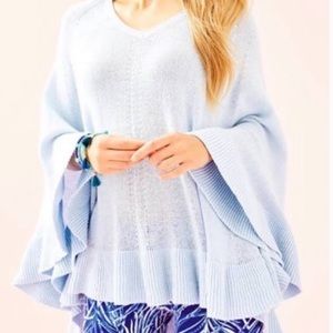 Lilly Pulitzer Ruffle Poncho